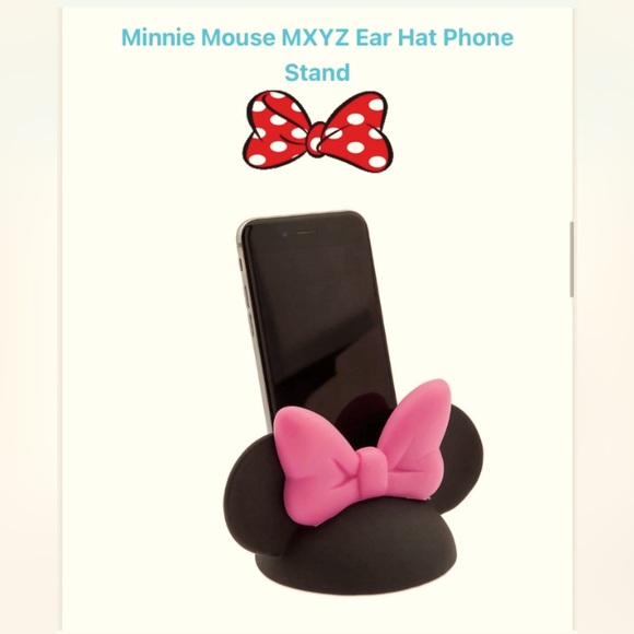 GUC Disney Store MXYZ Minnie Mouse Ear Hat Phone Stand - Picture 1 of 4
